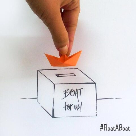 Float A Boat Twitter Ad