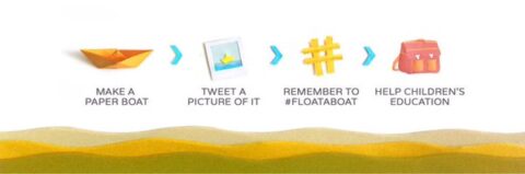 Float A Boat Twitter Ad