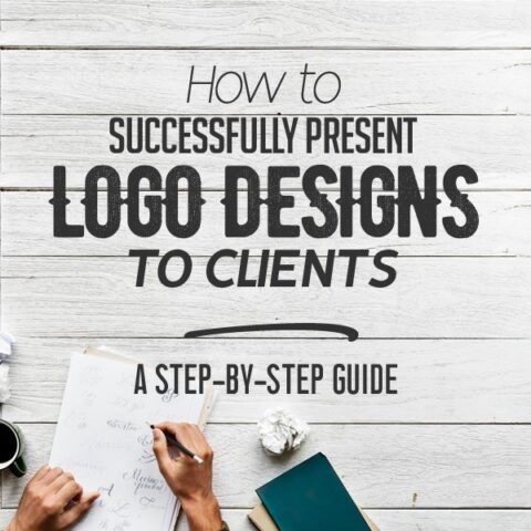 How to present the logo concept