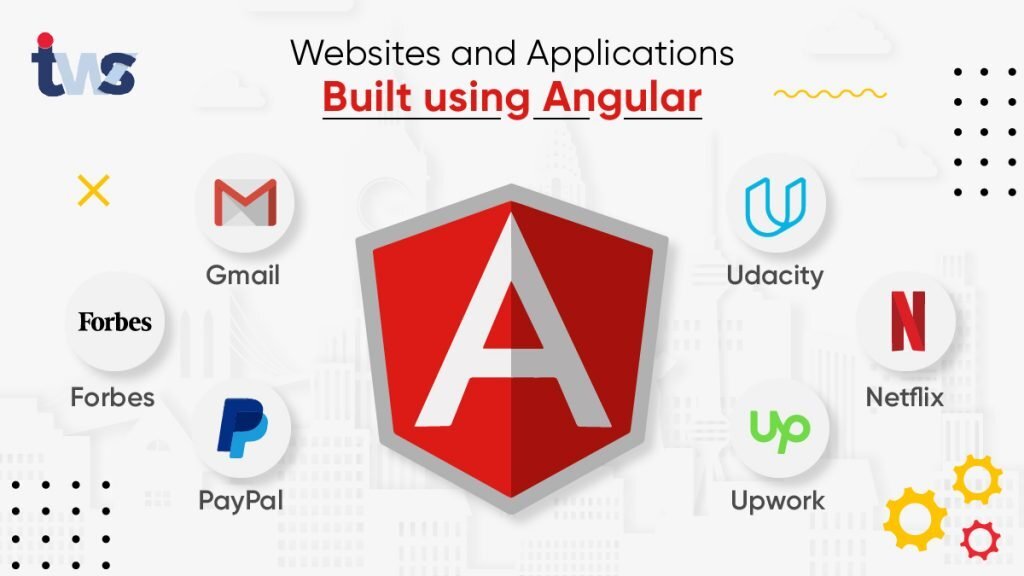 web and app built using angular