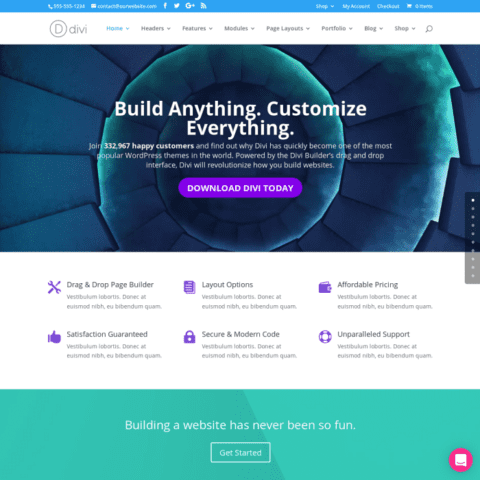 Divi-WordPress theme