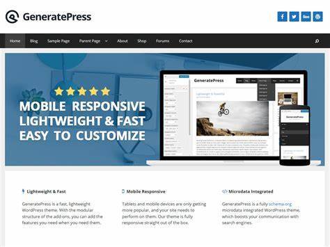 GeneratePress-WordPress theme