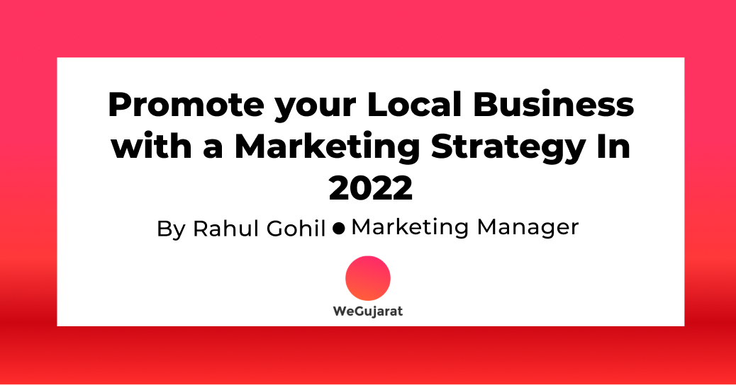 Promote local business with marketing strategy